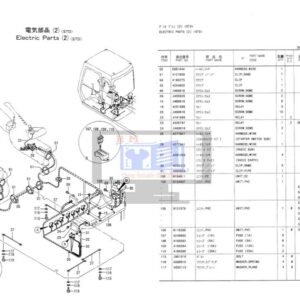 EX120-2 Excavator Parts Manual
