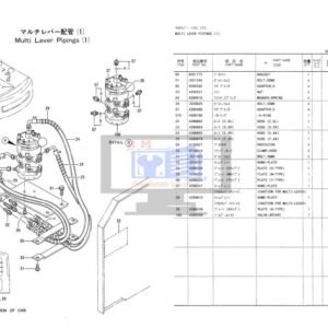 Hitachi EX120-2 Excavator Parts Catalog