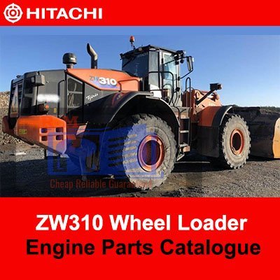 Hitachi ZW310 parts manual