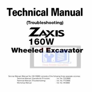 Hitachi ZX160W Wheeled Excavator Manuals Collection - Image 4