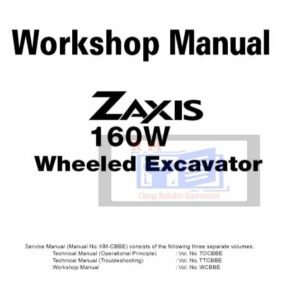 Hitachi ZX160W Wheeled Excavator Manuals Collection - Image 2