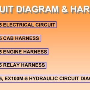 Hitachi EX100-5, EX1110-5, EX100M-5, EX110M-5 Full Set of Manuals - Image 3