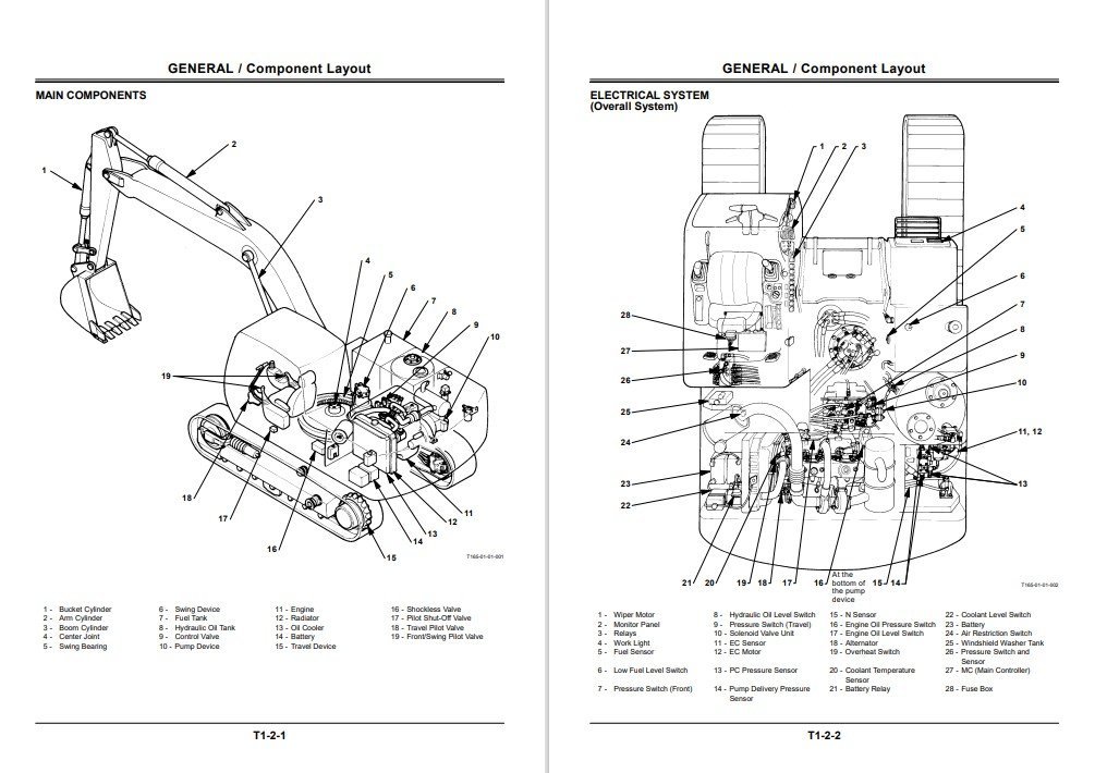 Hitachi EX 150LC-5 , EX 160LC-5 Technical Manuals - Image 3