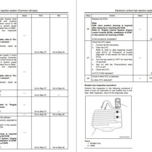 Isuzu 4HK1, 6HK1 Engines Manual Related With Hitachi Product - Image 6