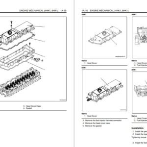 Isuzu 4HK1, 6HK1 Engines Manual Related With Hitachi Product - Image 7