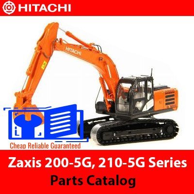 hitachi zaxis 200-5g parts manual